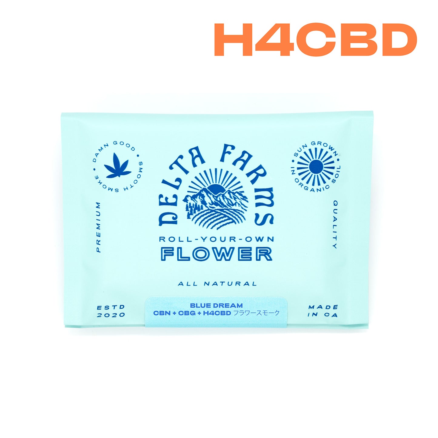 5g - Blue Dream CBG + CBN + H4CBD Smoking Flower Blend | ブルードリーム CBG + CBN + H4CBD スモーキングフラワーブレンド