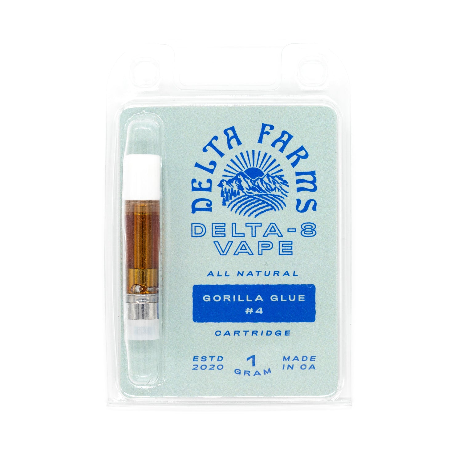 Delta 8 Vape Cartridge - 1 Gram - Gorilla Glue #4 – Delta Farms
