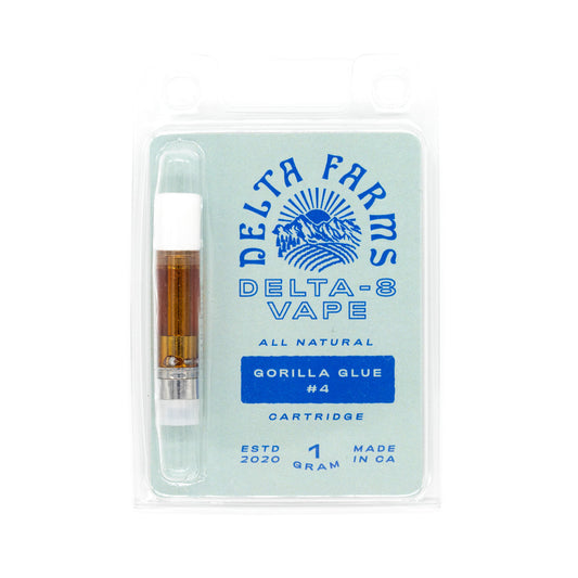 Delta 8 Vape Cartridge - 1 Gram - Gorilla Glue #4