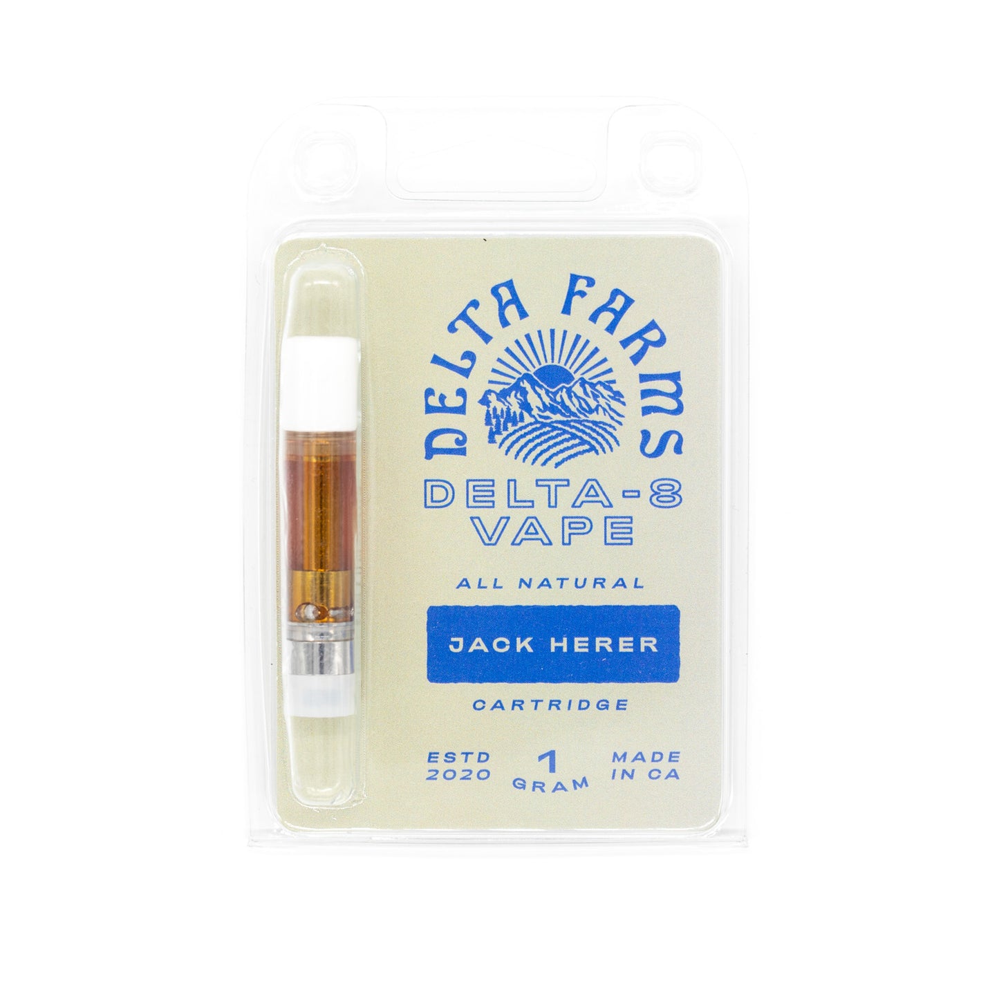 Delta 8 Vape Cartridge - 1 Gram - Jack Herer