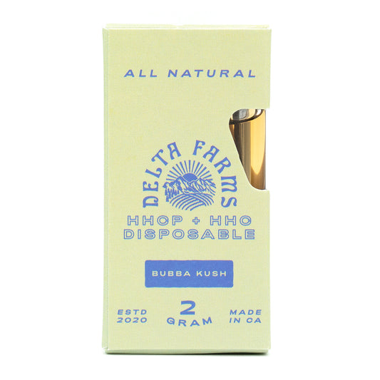 HHCP + HHC Disposable Vape - Bubba Kush - 2g