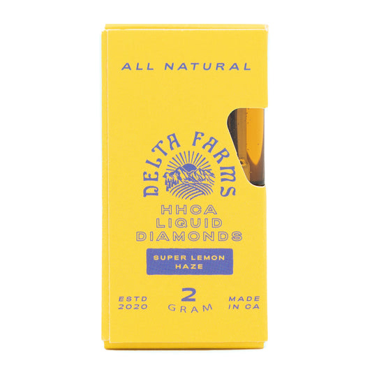 HHCA Liquid Diamond Disposable Vape - Super Lemon Haze - 2g