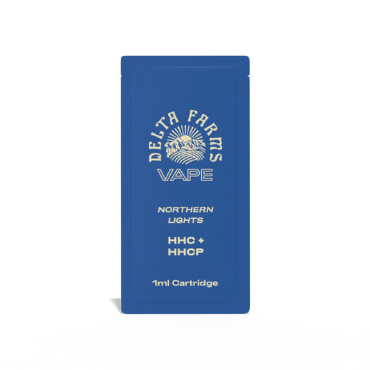 HHC + HHCP Vape Cartridge - Northern Lights - 1 Gram