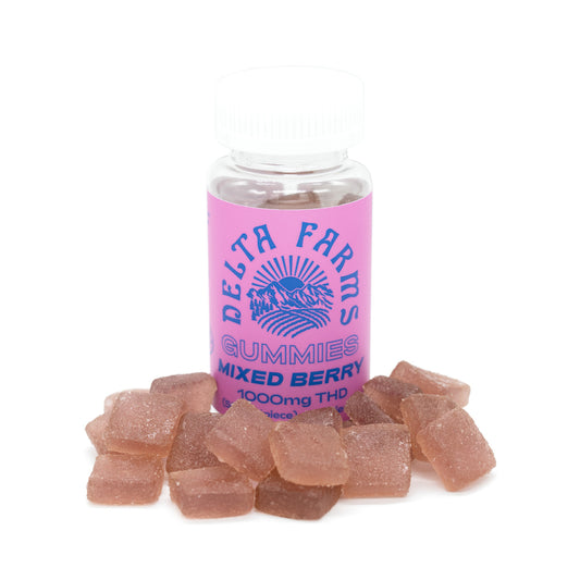 THD Gummies - Mixed Berry - 1000mg