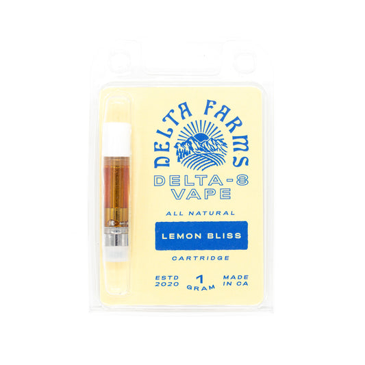 Delta 8 Vape Cartridge - 1 Gram - Lemon Bliss