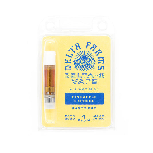 Delta 8 Vape Cartridge - 1 Gram - Pineapple Express