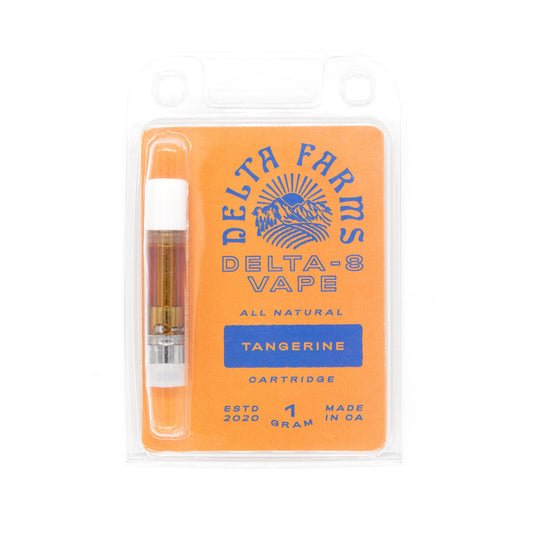 Delta 8 Vape Cartridge - 1 Gram - Tangerine