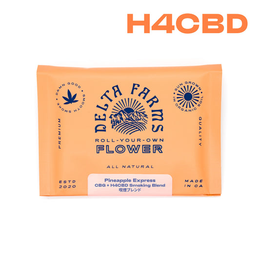 5g - Pineapple Express CBG + H4CBD Smoking Flower Blend | パイナップルエクスプレス CBG + H4CBD スモーキングフラワーブレンド